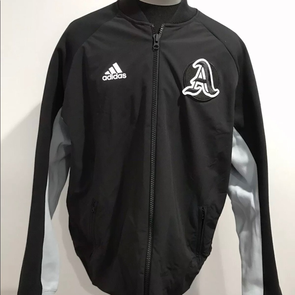 Adidas New York VRCT Jacket  Men’s Size M Black Gray